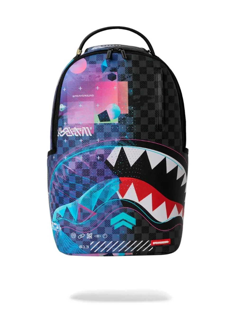 DARK FREQUENCY SHARK BACKPACK SPRAYGROUND